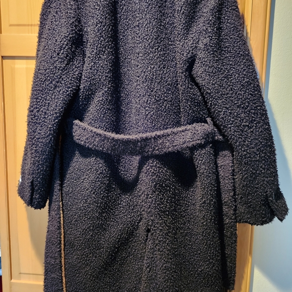 Women's Black Textured Jacket - Picture 5 of 10